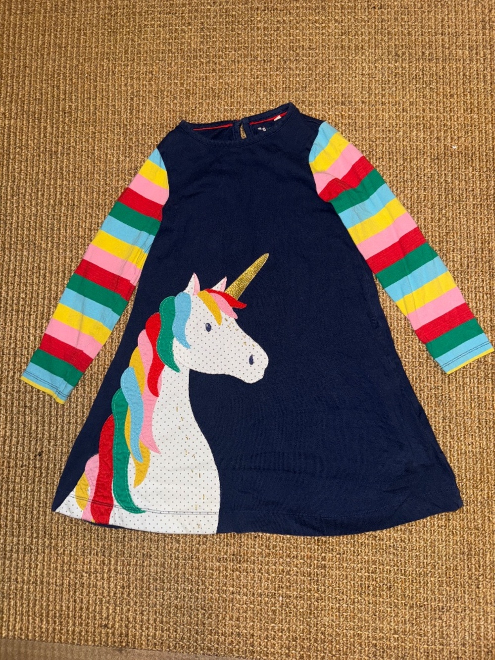 Mini Boden— Unicorn Tunic- size 5-6